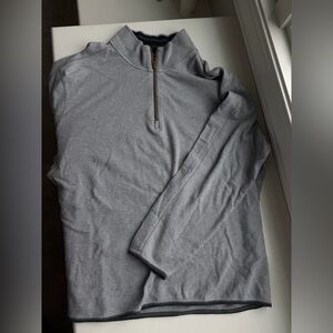 Robert Graham men’s gray quarter zip sz XXL